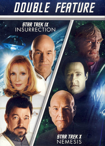 Star Trek IX: Insurrection / Star Trek X: Nemesis DVD Movie