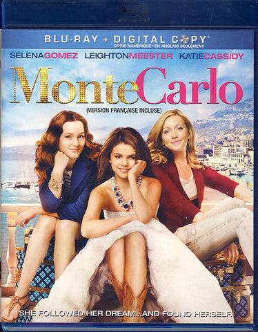 Monte Carlo (Blu-Ray + Digital Copy) (Blu-ray) (Bilingual) Blu-Ray Movie