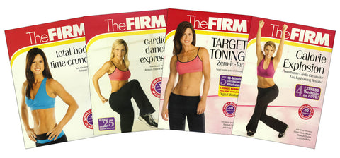 The Firm - (Total Body Time-Crunch,Cardio Dance Express,Target Toning,Calorie Explosion) (Boxset) DVD Movie
