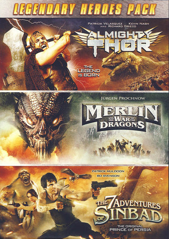 Legendary Heroes Pack (Value Movie Collection) DVD Movie
