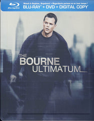 The Bourne Ultimatum (Steelbook) (Blu-ray / DVD Digital Copy) (Blu-ray) (Bilingual)