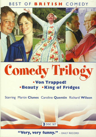 Best of British Comedy - Comedy Trilogy (Von Trapped / Beauty / King of Fridges) (Boxset) DVD Movie