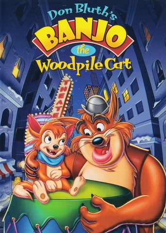 Banjo the Woodpile Cat (Don Bluth) DVD Movie