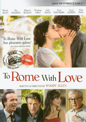 To Rome With Love DVD Movie