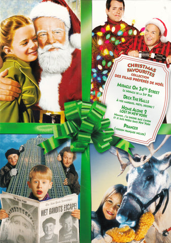 Christmas Favorites Collection (Miracle on 34th Street / Deck the Halls / Home Alone 2: Lost in New York / Prancer) (Bilingual) (Boxset) DVD Movie
