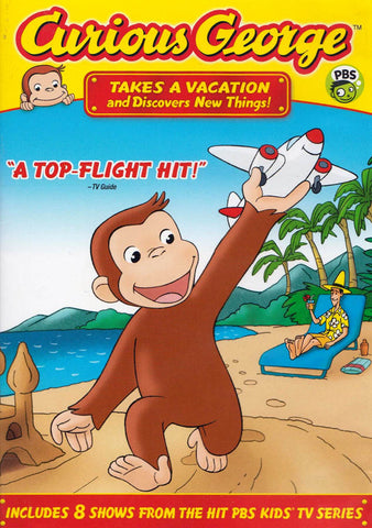 Curious George - Takes a Vacation & Discovers New Things DVD Movie