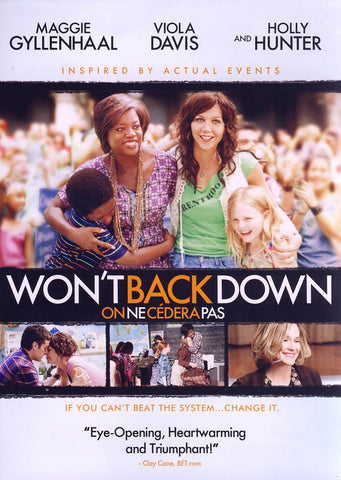 Won't Back Down (Bilingual) DVD Movie