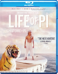 Life Of Pi (Blu-ray + DVD + Digital Copy) (Blu-ray) (Bilingual)