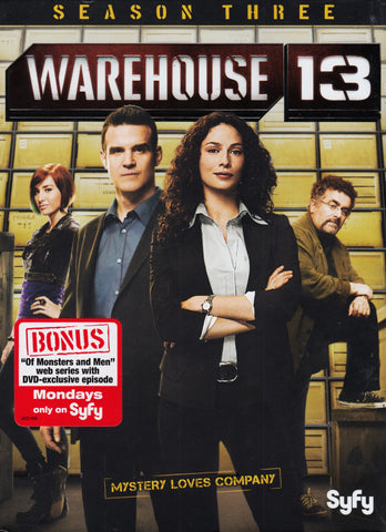 Warehouse 13 - Season 3 (Boxset) DVD Movie