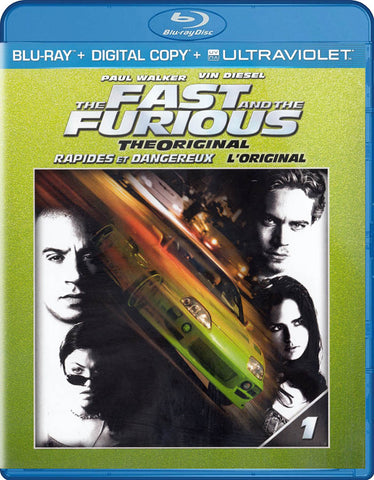The Fast and the Furious - The Original (Blu-ray + Digital Copy + UltraViolet) (Bilingual) (Blu-ray) BLU-RAY Movie