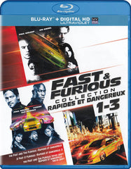 Fast & Furious Collection: 1-3 (Blu-ray + Digital HD + UltraViolet) (Bilingual) (Blu-ray)