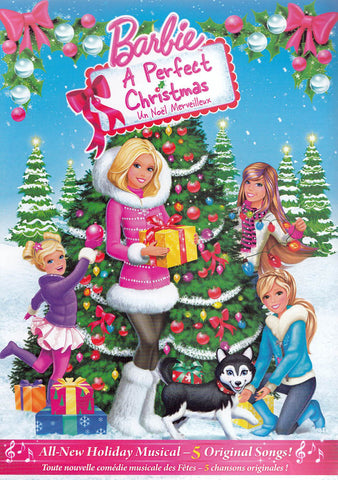 Barbie - A Perfect Christmas (Pink Cover) (Bilingual) DVD Movie