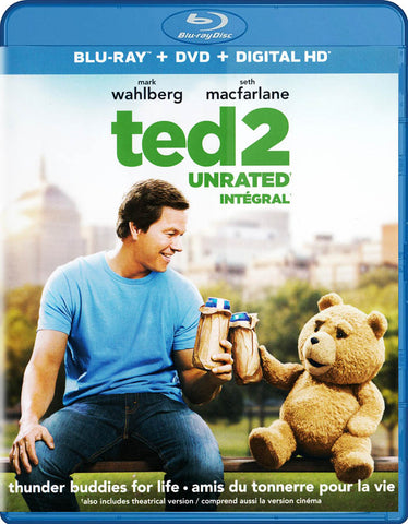 Ted 2 (Blu-ray + DVD + Digital HD) (Unrated) (Blu-ray) (Bilingual) Blu-Ray Movie