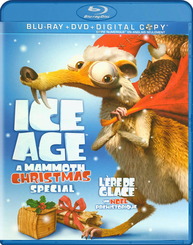 Ice Age - A Mammoth Christmas Special (Bilingual) (Blu-ray + DVD + Digital Copy) (Blu-ray) BLU-RAY Movie