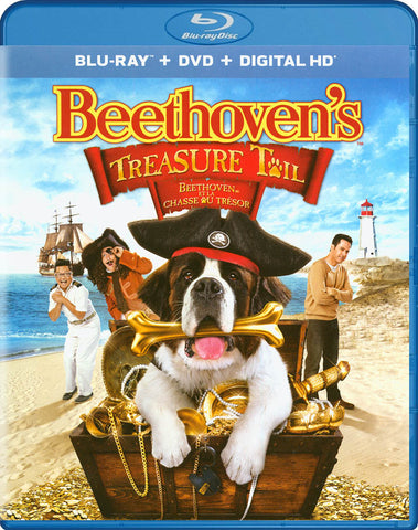 Beethoven s Treasure Tail (Blu-ray + DVD + Digital HD) (Blu-ray) (Bilingual) Blu-Ray Movie