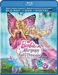 Barbie Mariposa & The Fairy Princess (Blu-Ray + DVD + Digital Copy) (Blu-ray) (Bilingual)