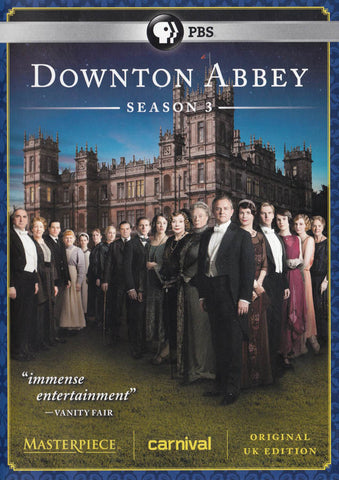 Downton Abbey - Season 3 (Masterpiece) DVD Movie