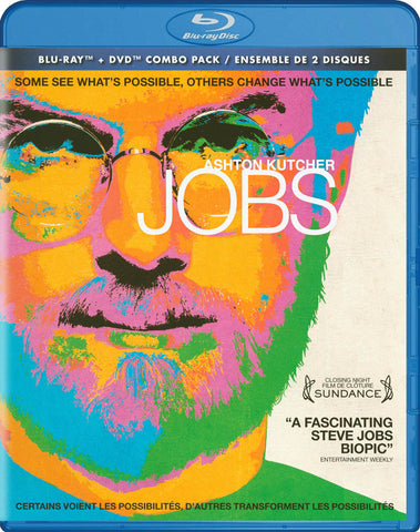 Jobs (Ashton Kutcher) (Blu-ray + DVD Combo) (Blu-ray) (Bilingual) BLU-RAY Movie