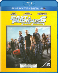 Fast & Furious 6 (Extended Edition) (Blu-ray + DVD + Ultraviolet) (Blu-ray) (Bilingual)