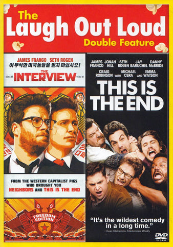 The Interview / This Is the End (Laugh Out Loud Double Feature) DVD Movie