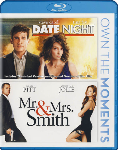 Date Night / Mr & Mrs Smith (Double Feature) (Blu-ray) Blu-Ray Movie