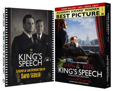 The King s Speech (Collector s Edition) (Blu-Ray / DVD / The Shooting Script)(Blu-ray)(Boxset) (Bili BLU-RAY Movie