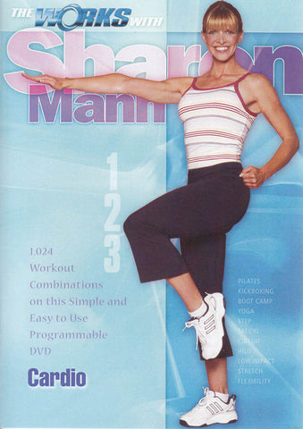 The Works With Sharon Mann - Cardio (Blue Cover) DVD Movie