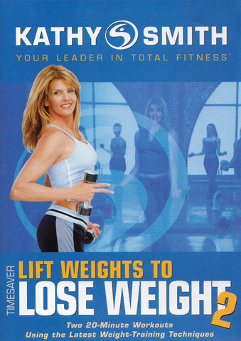Kathy Smith Timesaver - Lift Weights to Lose Weight 2 (blue cover) DVD Movie