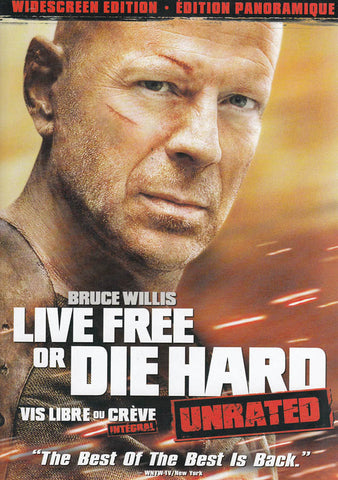 Live Free or Die Hard (Unrated Edition) (Widescreen Edition) (Bilingual) DVD Movie