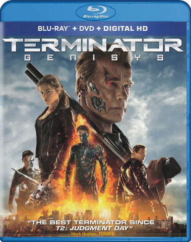 Terminator Genisys (Blu-ray + DVD + Digital HD) (Blu-ray) BLU-RAY Movie