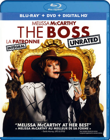 The Boss (Blu-ray + DVD + Digital HD) (Unrated) (Blu-ray) (Bilingual) BLU-RAY Movie