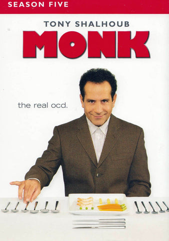 Monk - Season (5) Five (Jeu de boîtes) DVD Film