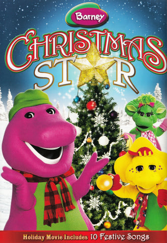 Barney - Christmas Star (HIT) (Includes 10 Festive Songs) DVD Movie