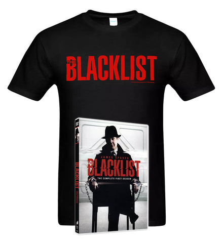 The Blacklist - The Complete Season 1 (with T-Shirt) (Boxset) DVD Movie