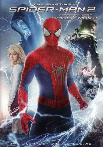 The Amazing Spider-Man 2 (Bilingual) DVD Movie