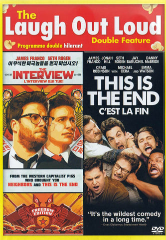 The Interview / This Is the End (The Laugh Out Loud Double Feature) (Bilingual) DVD Movie