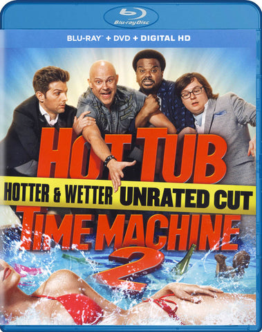Hot Tub Time Machine 2 (Blu-ray + DVD + Digital HD) (Blu-ray) BLU-RAY Movie