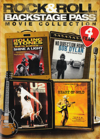 Rock & Roll Backstage Pass (4-Movie Collection) (Keepcase) DVD Movie