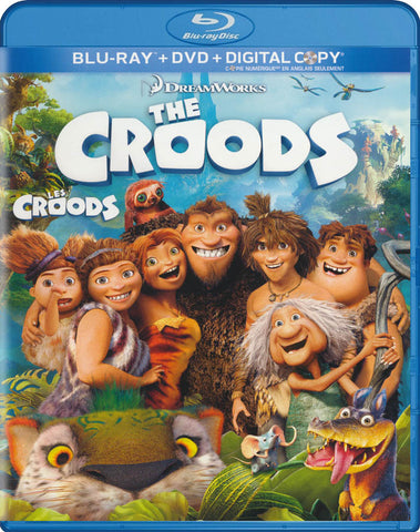 The Croods (Blu-ray / DVD / Digital HD) (Blu-ray) (Bilingual) BLU-RAY Movie