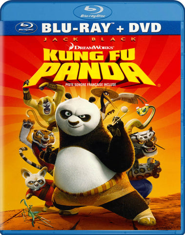 Kung Fu Panda (Blu-ray + DVD) (Blu-ray) (Bilingual) BLU-RAY Movie