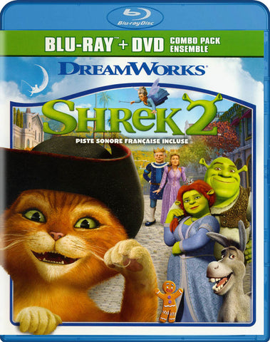 Shrek 2 (Blu-ray + DVD) (Blu-ray) (Bilingual) BLU-RAY Movie