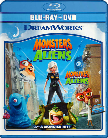 Monsters Vs. Aliens (Blu-ray + DVD) (Blu-ray) (Bilingual) Blu-Ray Movie