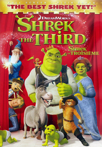 Shrek the Third (Red Cover) (Full Screen) (Bilingual) DVD Movie