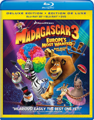 Madagascar 3 - Le film le plus recherché d'Europe (Édition Deluxe) (Blu-ray) (Bilingue)