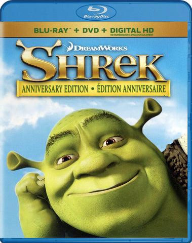 Shrek - Anniversary Edition (Blu-ray / DVD) (Blu-ray) (Bilingual) BLU-RAY Movie