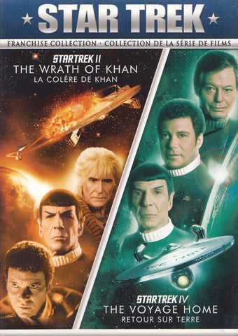 Star Trek Franchise Collection (StarTrek II / StarTrek IV) (Bilingual) (Boxset) DVD Movie