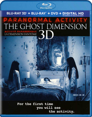 Paranormal Activity - The Ghost Dimension (Blu-ray 3D + Blu-ray + DVD) (Blu-ray) (Bilingual) Blu-Ray Movie