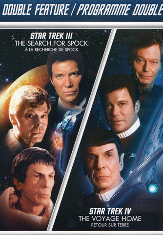 Star Trek III - The Search for Spock / Star Trek IV - The Voyage Home (Double Feature) (Bilingual) DVD Movie
