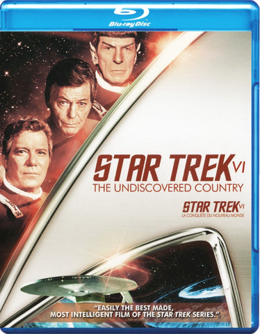 Star Trek VI (6) - The Undiscovered Country (Blu-ray) (Bilingual) Blu-Ray Movie
