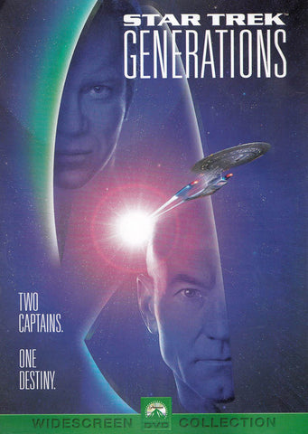 Star Trek (VII) - Generations (Blue Cover) DVD Movie